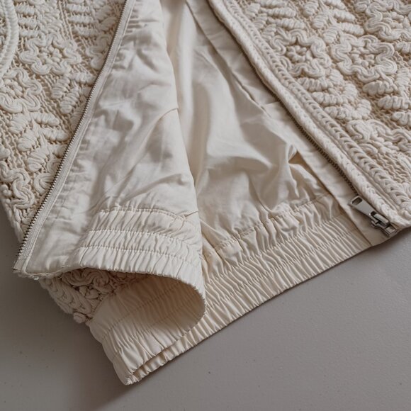 RW & C0. Crochet Bomber Jacket - Picture 8 of 16